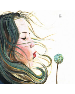 Ilustración Niña Soplando de Joana Santamans - Papel de algodón prensado de 300 g Impresión láser