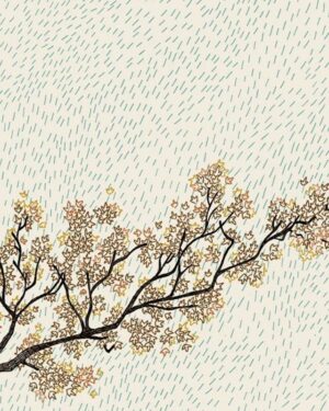 Tarde De Domingo Lluviosa - Ilustración del libro «El frío es relativo» de Ana de Lima