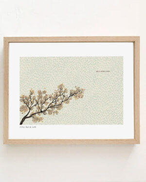 Tarde De Domingo Lluviosa - Ilustración del libro «El frío es relativo» de Ana de Lima