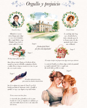 Orgullo y prejuicio. Edición literaria enmarcable. Calliophe