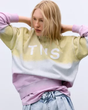 Tie Dye Woman Sweatshirt Fairy Tale