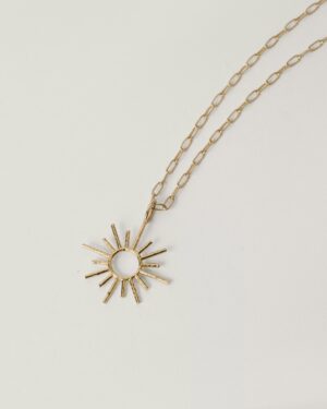 Halo. Colgante grande oro