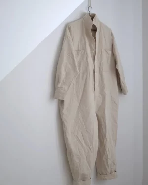 Undyed Canvas Boilersuit