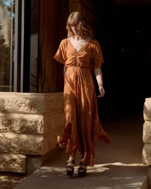 Rebecca Dress - Orange